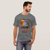 私は本当にヒッポハロウィーンの人間の衣装メンズだ Tシャツ (正面フル)