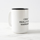 私は本当にマーガレ気にット ツートーンマグカップ (正面左)