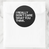 私は本当に君気にのこと考えは ラウンドシール (バッグ)