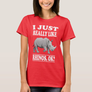 私は本当に好きサイおもしろいノOK Tシャツ
