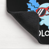 私は本当に好きAxolotls Ok女の子の男の子の河合 マウスパッド (コーナー)