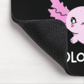 私は本当に好きAxolotls Ok女の子の男の子の河合 マウスパッド (コーナー)