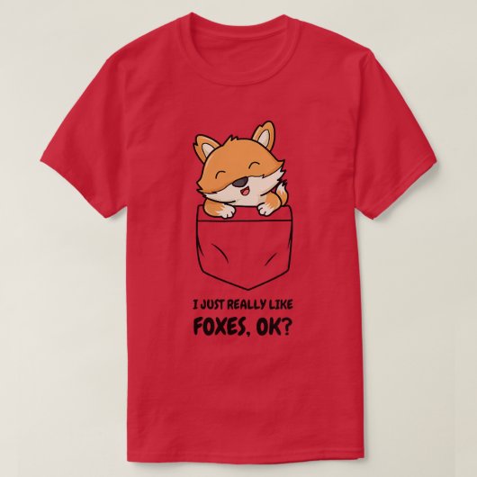 私は本当に好きFoes OKヴィンテージ恋人 Tシャツ (デザイン正面)