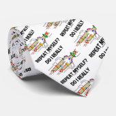 私は本当に自分自身を繰り返す?DNA複製ユーモア ネクタイ (ロール)