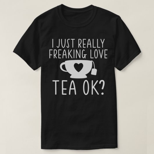 私は本当に自由なラブティーOKティー恋人 Tシャツ (デザイン正面)