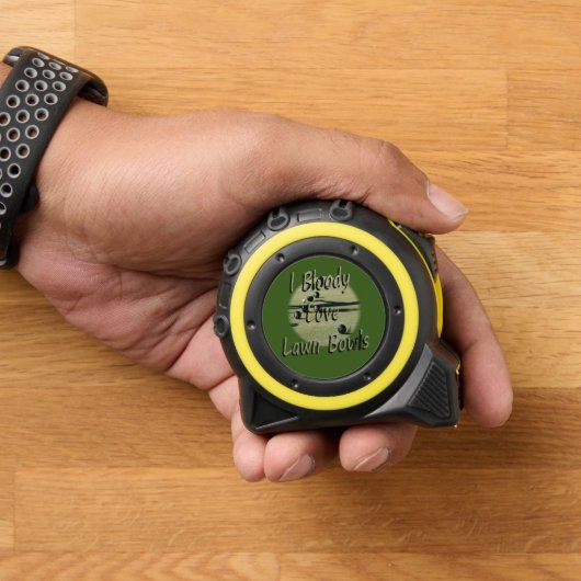 私は本当に芝生のボウル、テープメジャーが好き メジャー (ホーム)