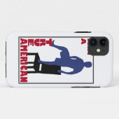 私は本当のアメリカのiPhone 5の例です Case-Mate iPhoneケース (裏面(横))