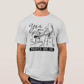 私は本物の医者です。 Tシャツ (正面)