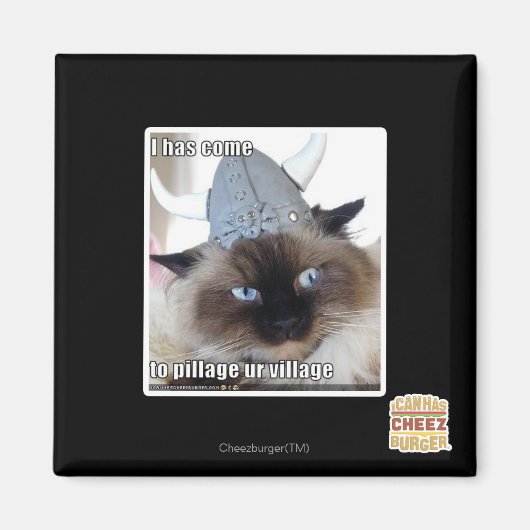 私は村来を略奪しなければならない マグネット (正面)