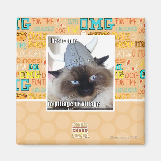 私は村来を略奪しなければならない マグネット (正面)