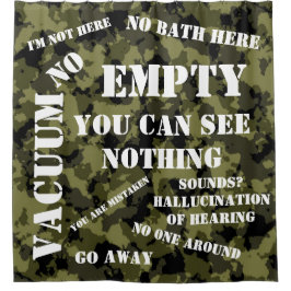 私は来ない シャワーカーテン