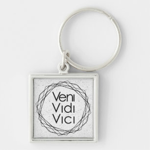 私は来ました、私見ました、私征服しました"Veni、Vidi、Vici "を キーホルダー