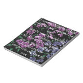 私は来ガーデンアローンフローラへ ノートパッド (回転)