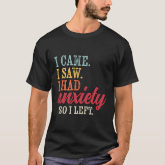 私は来不安を感じたのでパニック離れに悩ます Tシャツ
