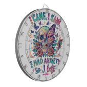 私は来不安を感じた… ダーツボード (正面左)