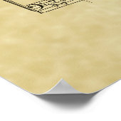 私は来庭に一人のゴスペルの楽譜に行く ポスター (角)