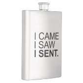 私は来私が送信を見た フラスク (右)