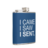 私は来私が送信を見た フラスク (右)