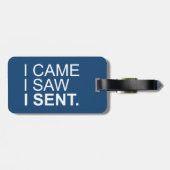 私は来私が送信を見た ラゲッジタグ (裏面横)