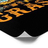 私は来私は芝刈りガーデナーを蹴った刈り込み ポスター (角)