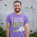 私は来草のグラフィックを蹴っおもしろいた トライブレンドＴシャツ<br><div class="desc">自分の造園は？自分の芝生を刈るのが好き？アクション映画を見たい？ことわざが大好きおもしろいだ来よ「私、私は草を蹴った」と。 このグラフィックTシャツに白と明るいライムグリーンのメッセージが付いている商業用の芝刈り機グラフィック。ランドスケーターに最適なギャグのプレゼントが必要か？この切り抜けユーモアは必ず成功する。芝生お気に入りのの刈り込みはアクションの英雄のようなものであるので、あなたのランドスケーターは、その草刈り機に乗って乗るために少し熱心になる。ほぼ。お前のお気に入りのランドスケーターは父親の日や誕生日プレゼントとしてこのティーシャツを手に入れるのが大好きだ！</div>