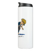 私は来見た、私は喉を切った柔道おもしろい。 タンブラー (回転右)