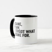 私は来Adhdのため忘れに自分が来何を見た マグカップ (正面左)