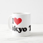私は東京を愛します コーヒーマグカップ (正面左)