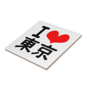 私は東京を愛します タイル (側面)