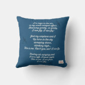 私は枕を飛ばしてもいいです クッション (裏面)