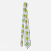 私は果物の得錫を桃に持っている ネクタイ (裏面)