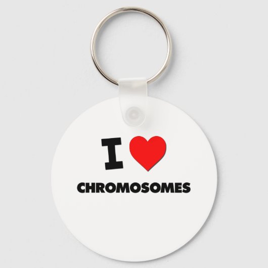 私は染色体が大好き キーホルダー (正面)