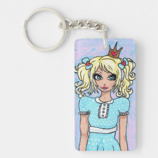 "私は柔らかいバニーを愛します! "キーホルダー キーホルダー