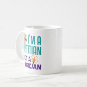 私は栄養士ではないマジシャン コーヒーマグカップ (正面左)