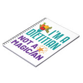 私は栄養士ではないマジシャン ノートブック (左側)