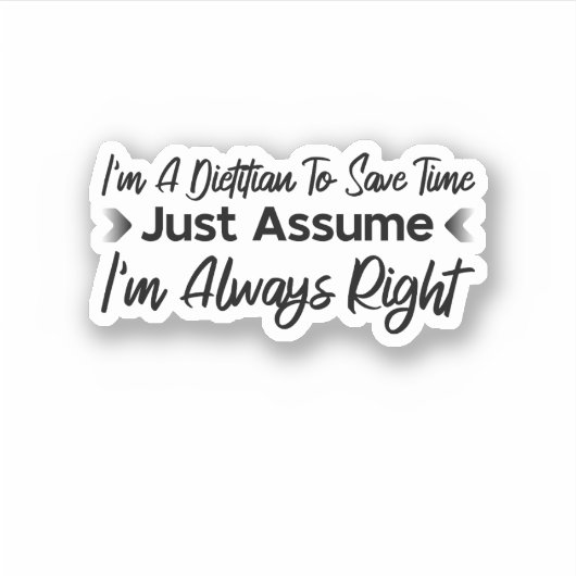 私は栄養士で救ある シール (正面)