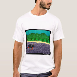 私は棒が好き、ブラックラボ – Stephen Huneck Tシャツ