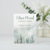 私は森を引っ越し素朴た ポストカード (スタンド正面)