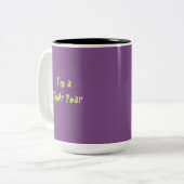 私は椅子のナシです ツートーンマグカップ (正面左)