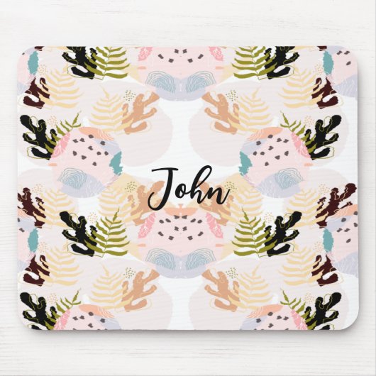 私は植物が大好き マウスパッド (正面)