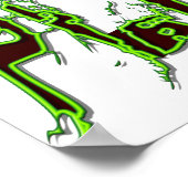 私は植物ガーデナースローガンを掘る ポスター (角)