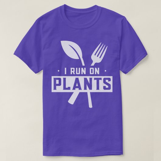 私は植走物にベジタリアンの野菜ガード Tシャツ (デザイン正面)