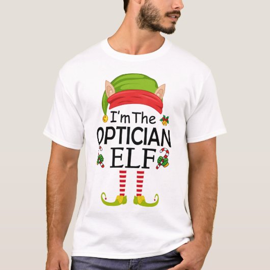 私は検眼技師のエルフです Tシャツ (正面)