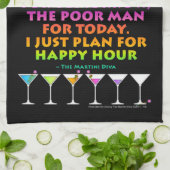 私は楽しい時間タオルのためにちょうど計画します キッチンタオル (折り畳み)