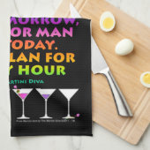 私は楽しい時間タオルのためにちょうど計画します キッチンタオル (四つ折り)