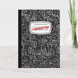 私は構成の本を卒業させました 案内状