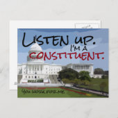 私は構成はがき ポストカード (正面/裏面)