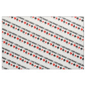 私は橋カードスーツ橋態度を愛します ファブリック (ファットクウォーター)