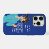 私は機嫌が悪くない。 iPhoneケース (裏面横)