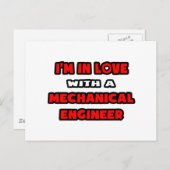 私は機械のエンジニアが大好きだ ポストカード (正面/裏面)